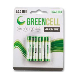 Marimex Baterie mikrotužkové GreenCell AAA - 4 ks - 18000431