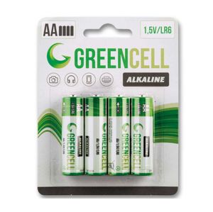 Marimex Baterie tužkové GreenCell AA - 4 ks - 18000432