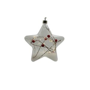 Marimex Decor Crystal Hvězda s cesmínou