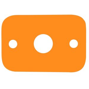 Marimex Plavecká deska - oranžová - 116301973