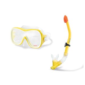 Marimex Set brýle a šnorchl žlutý/modrý - 11630022